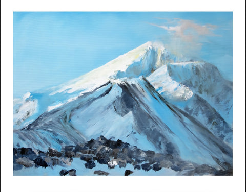 Himalayas artprint/giclées in 30 exclusive numbered and signed by Kristin Harila and Hilde Solveig Amdal Arnesen